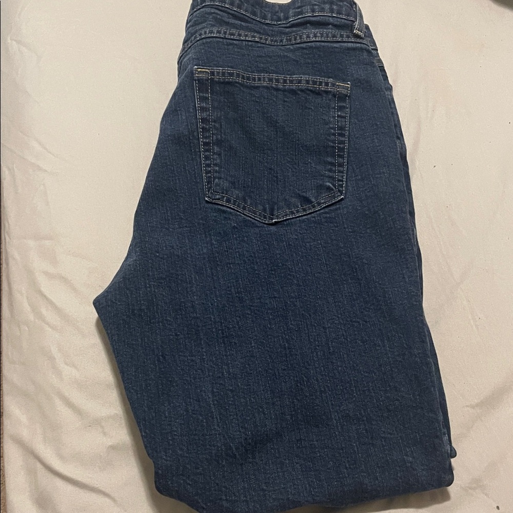 Crown & Ivy Dark Blue Relaxed Men's Jeans‎ 36x30